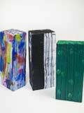 Cubes de bois, acrylique | 20 x 70 x 23 cm 2015